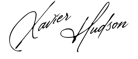 xavier hudson sig